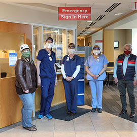 Herman Miller donated 500 cloth masks and 100 face shields they designed and produced at their facility.