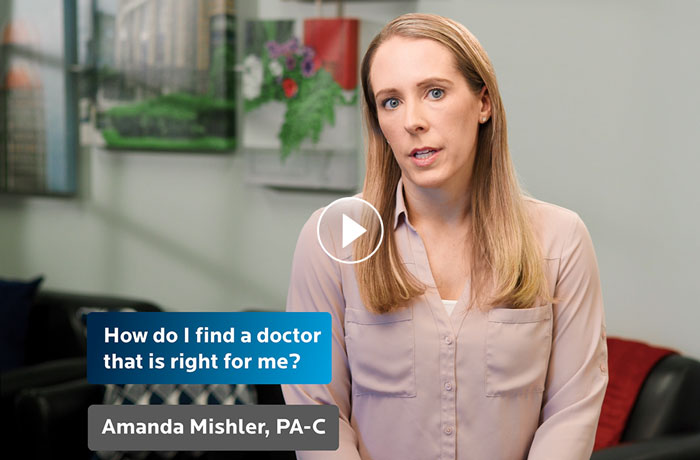 Amanda Mishler, PA-C, Answers How You Can Find the Right Primary Care Doctor