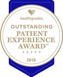 Healthgrades Outstanding Patient Experience Award 2018