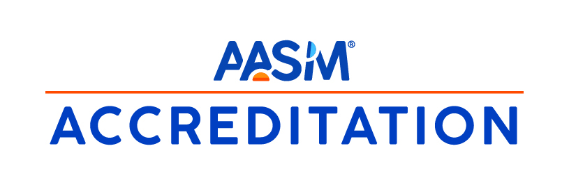 AASM AASM 2023 Accredited Facility Member Logo