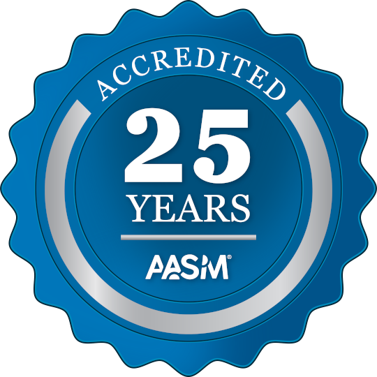AASM Accredited 25 years