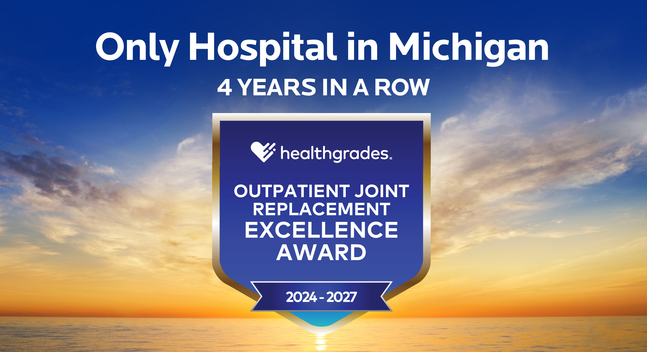 Healthgrades Joint Replacement Excellence Award