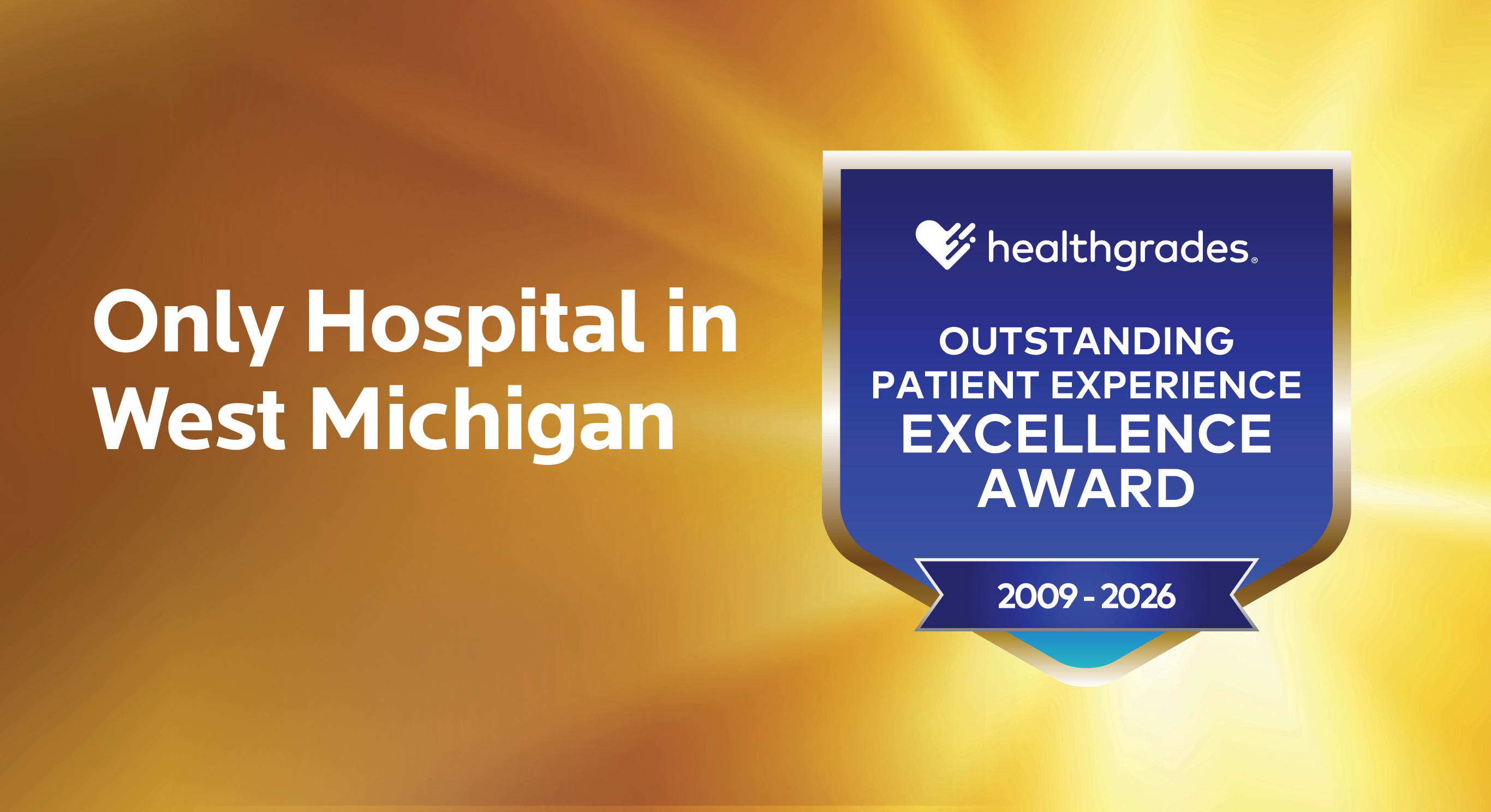Healthgrades Outstanding Patient Experience Award 2009-2026