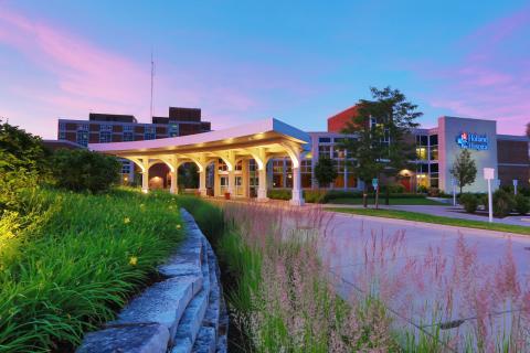 Holland Hospital Exterior Night