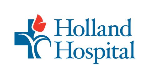Holland Hospital Logo Color Stacked