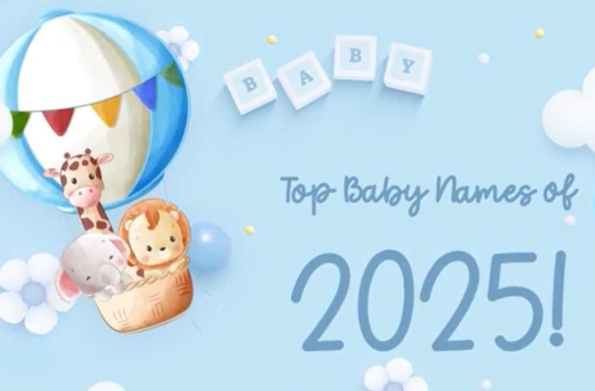 Top Baby Names of 2025