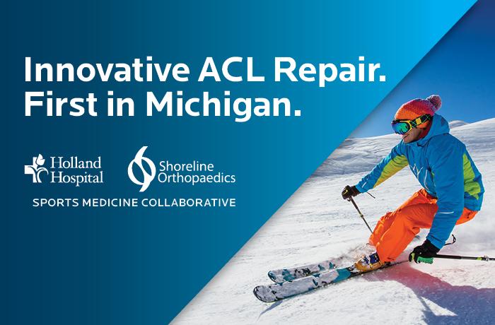 Holland Hospital is First in Michigan to Offer Innovative BEAR® Implant to Treat ACL Tears